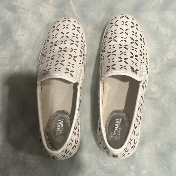 MK shoe and purse set pure white size 9 - Picture 4 of 11